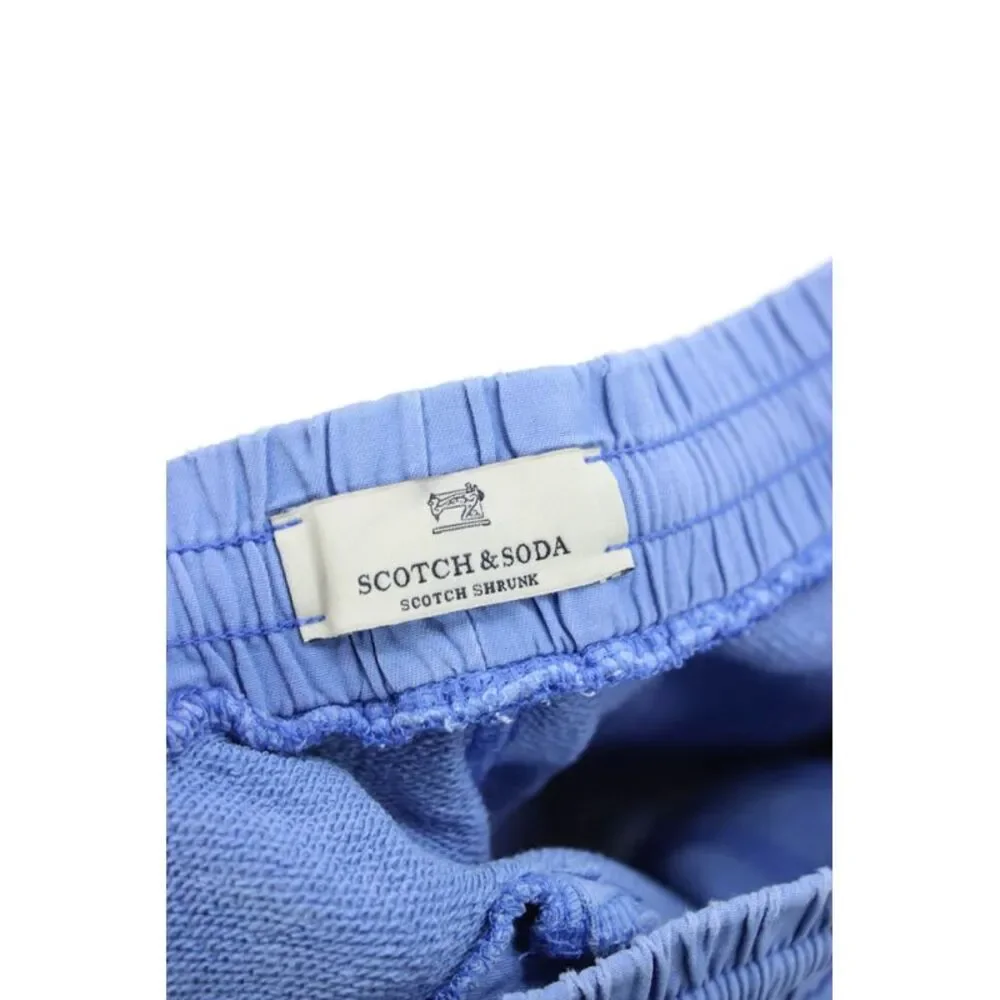 Scotch & Soda Childrens Sweat Shorts Blue Cotton Size 10
